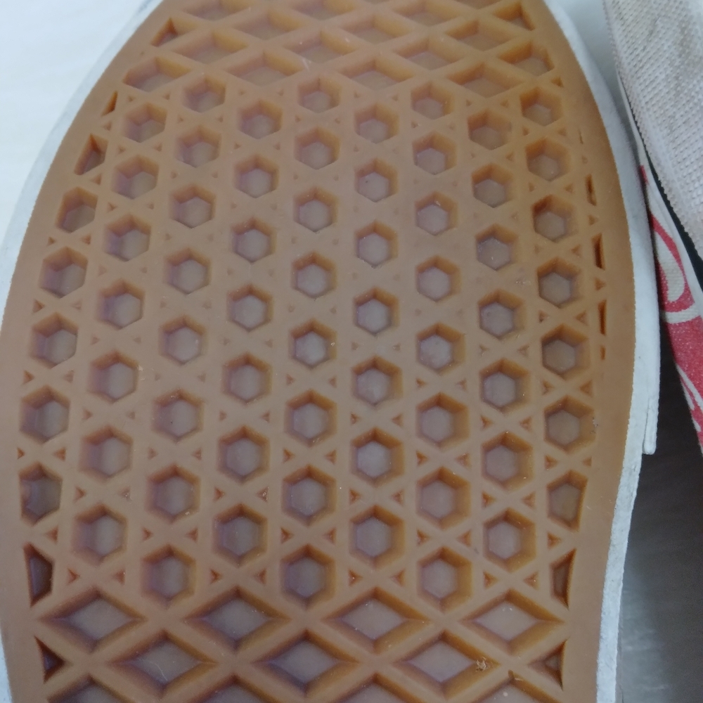 SHOES Vans Off the Wall logo print shoes, men's 9. - Picture 15 of 16